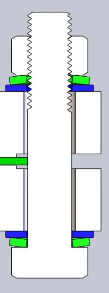 Using Flat Washers with Belleville Washers